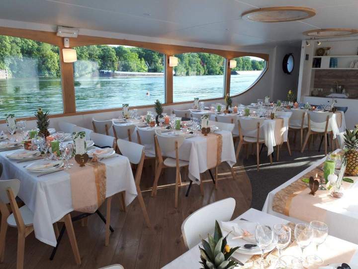 Organisation d’événements sur péniche Conflans-Sainte-Honorine