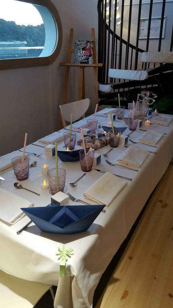 Organisation d’événements sur péniche Conflans-Sainte-Honorine