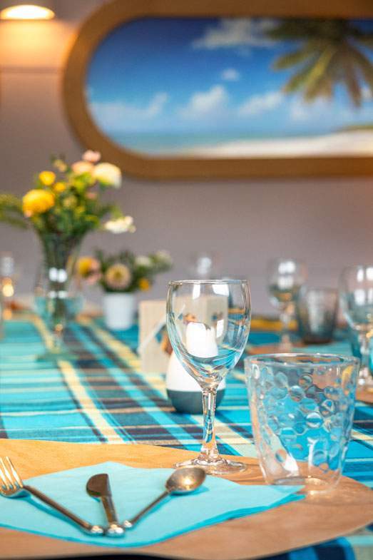 Salle à louer sur une péniche à Conflans-Sainte-Honorine