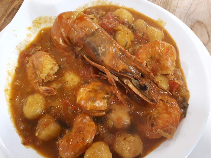 Dombrés aux crevettes Conflans-Sainte-Honorine