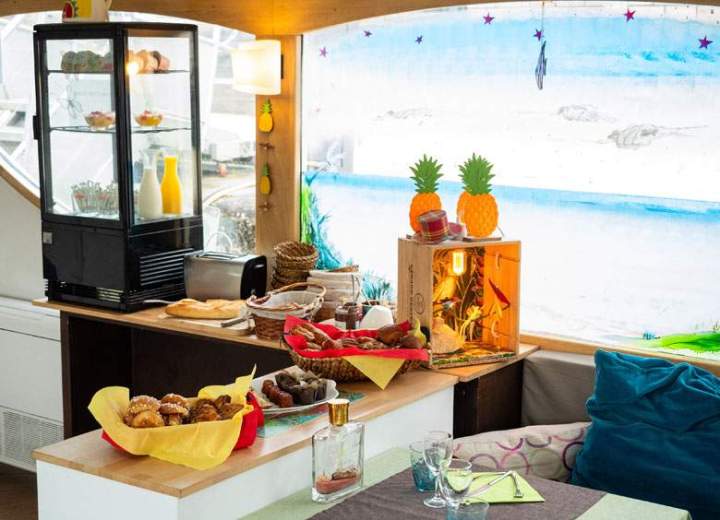 Traiteur sur bateau à Conflans Sainte Honorine