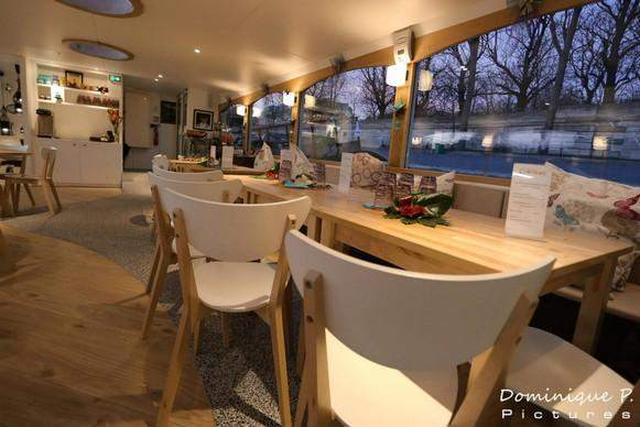 Salle à louer sur une péniche à Conflans-Sainte-Honorine