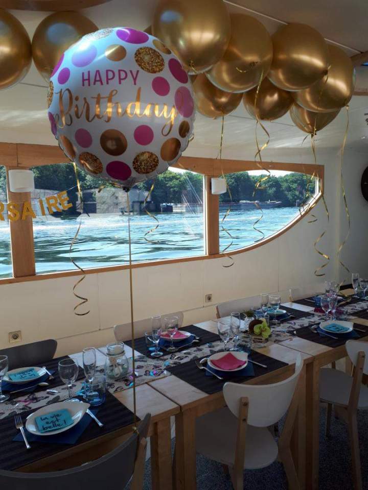 Organisation d’événements sur péniche Conflans-Sainte-Honorine